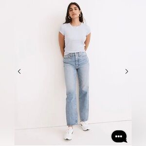 Madewell-The Perfect Vintage Straight Jean
